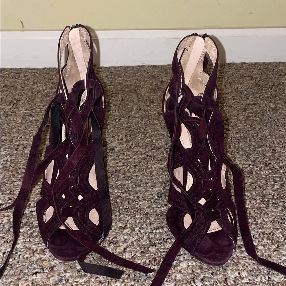 Womens Miu Miu Calzature Donna Ankle Strap Heels